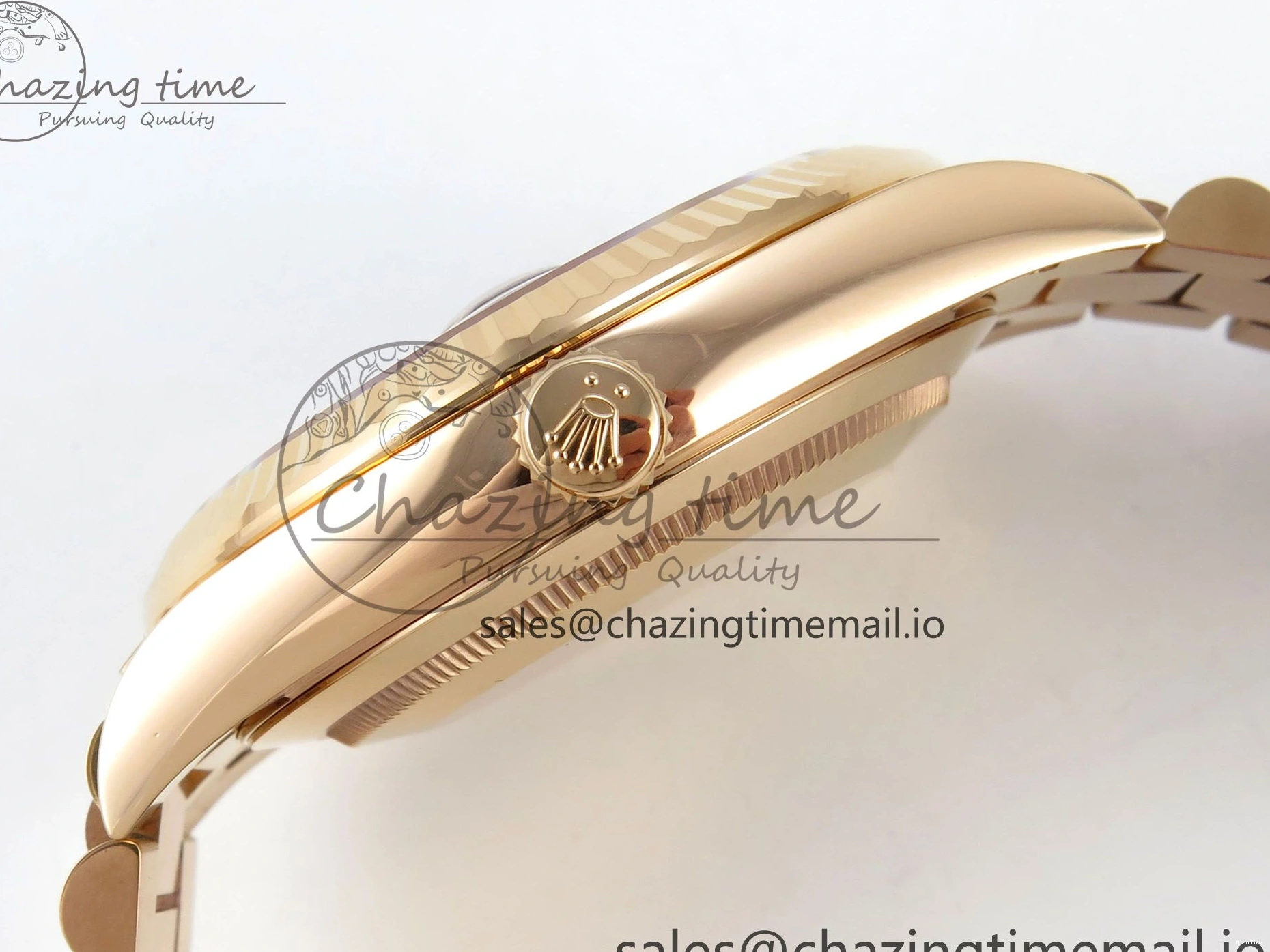 MiroTime 0113 Day Date 40 RG 228235 THBF 1:1 Best Edition RG Marker Dial on President Bracelet VR3255 V3 (Gain Weight) Seasonal 260